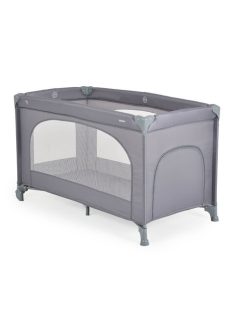 UNO utazóágy1 szintes zippes kibújóval SZÜRKE