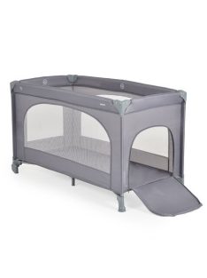 UNO utazóágy1 szintes zippes kibújóval SZÜRKE