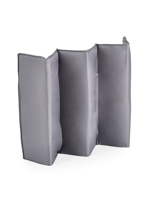 UNO utazóágy1 szintes zippes kibújóval SZÜRKE