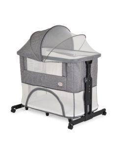 BSB001 babaöböl 2 szintes, szúnyoghálóval SZÜRKE