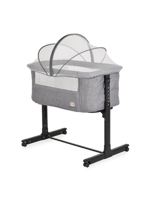 BSB002 babaöböl kerekes, szúnyoghálóval SZÜRKE