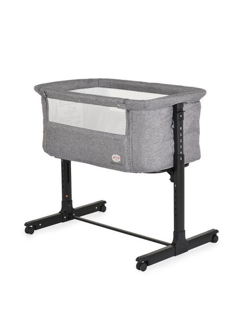 BSB002 babaöböl kerekes, szúnyoghálóval SZÜRKE