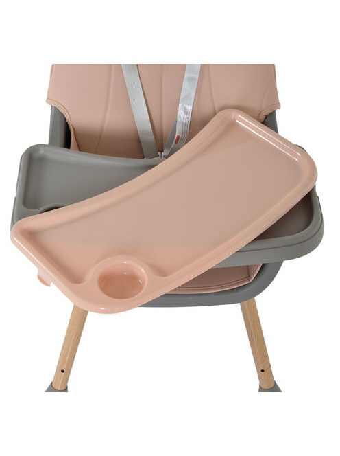 BISCOTTI etetőszék 2in1 PINK