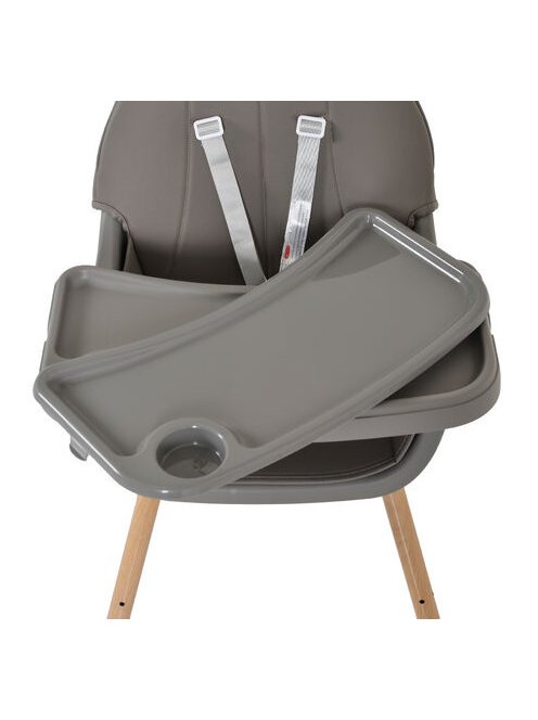 BISCOTTI etetőszék 2in1 SZÜRKE