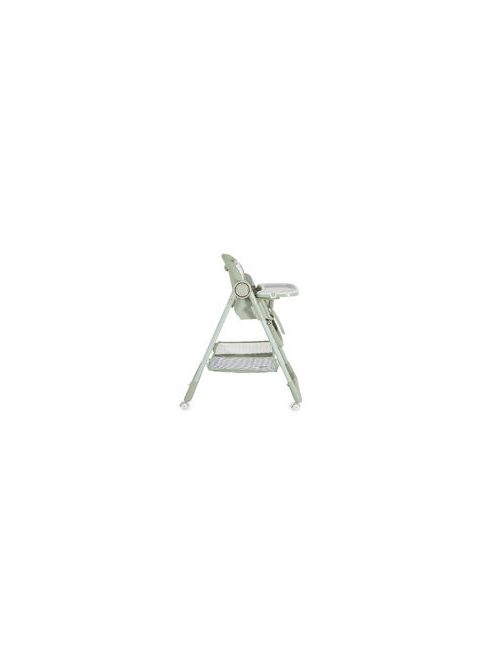 SURPRISE etetőszék szilikon tányérral, evőeszközzel, előkével ZÖLD