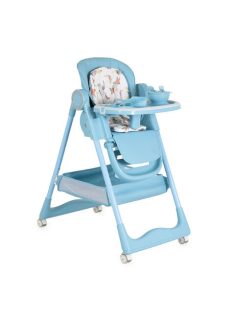 SURPRISE etetőszék szilikon tányérral, előkével VKÉK