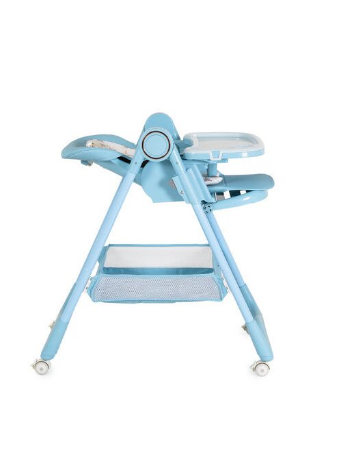 SURPRISE etetőszék szilikon tányérral, előkével VKÉK