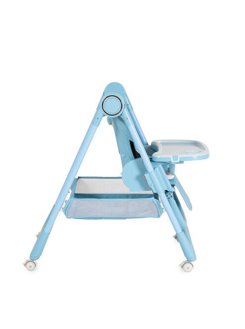 SURPRISE etetőszék szilikon tányérral, előkével VKÉK