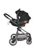 GISELLE  babakocsihoz autós hordozó szürke