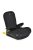 GALAXY ülésmagasító háttámlával 125-150cm, ISOFIX FEKETE