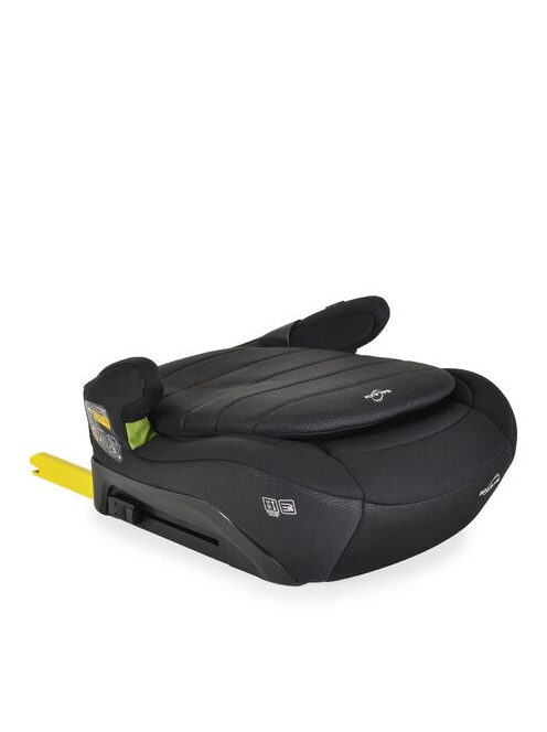 GALAXY ülésmagasító háttámlával 125-150cm, ISOFIX FEKETE