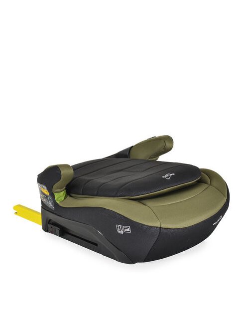 GALAXY ülésmagasító háttámlával 125-150cm, ISOFIX ZÖLD