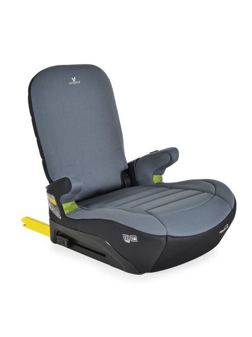 GALAXY ülésmagasító háttámlával 125-150cm, ISOFIX SZÜRKE