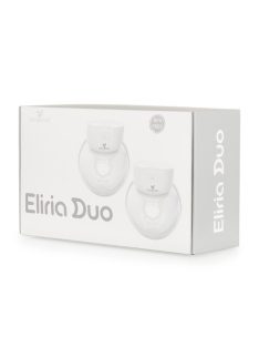   ELIRIA kéz nélküli mellszívó pulóver alá DUO, 2 tartályos FEHÉR