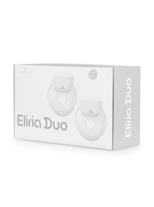 ELIRIA kéz nélküli mellszívó pulóver alá DUO, 2 tartályos FEHÉR