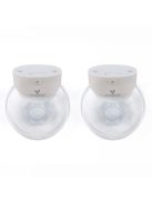 ELIRIA kéz nélküli mellszívó pulóver alá DUO, 2 tartályos FEHÉR