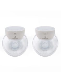   ELIRIA kéz nélküli mellszívó pulóver alá DUO, 2 tartályos FEHÉR