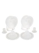 ELIRIA kéz nélküli mellszívó pulóver alá DUO, 2 tartályos FEHÉR