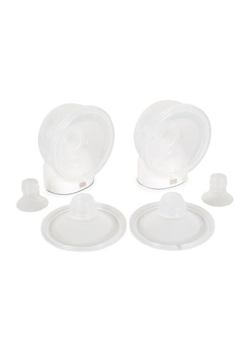 ELIRIA kéz nélküli mellszívó pulóver alá DUO, 2 tartályos FEHÉR