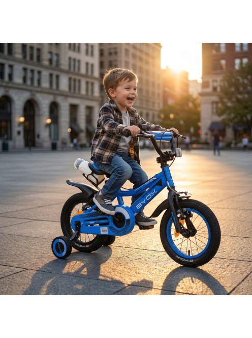 BYOX PRINCE gyerek kerékpár 12es méret FIÚ KÉK