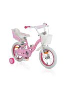 BYOX FLOWER PINKY gyerek kerékpár 14es lány PINK