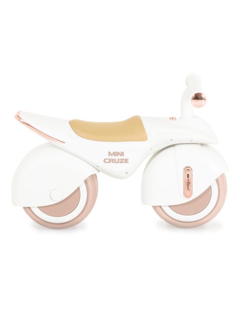 MINI CRUZE futóbicikli zenélő, óriás kerekekkel FEHÉR