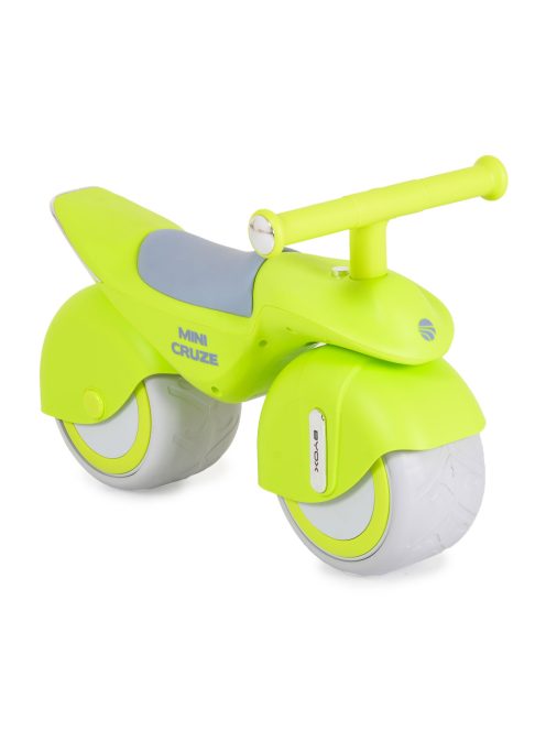 MINI CRUZE futóbicikli zenélő, óriás kerekekkel UV ZÖLD