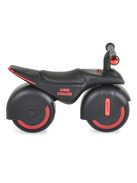 MINI CRUZE futóbicikli zenélő, óriás kerekekkel FEKETE