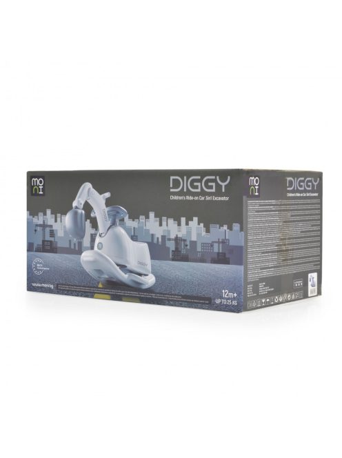 DIGGY 4in1 ráülős kotrógép+hinta+bili