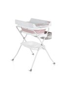 COMO összecsukható kád állvánnyal és pelenkázóval PINK