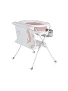 COMO összecsukható kád állvánnyal és pelenkázóval PINK