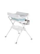 COMO összecsukható kád állvánnyal és pelenkázóval KÉK