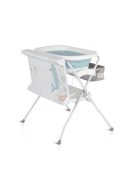 COMO összecsukható kád állvánnyal és pelenkázóval KÉK