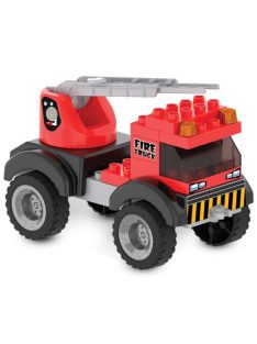 PILSAN építőjáték kis készlet TŰZOLTÓ PIROS