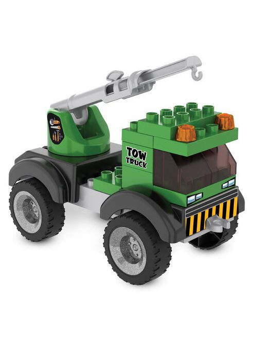 PILSAN építőjáték kis készlet TEHERAUTÓ ZÖLD