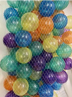 Pilsan 100dbos 6 cmes csillogós labda GLITTERES