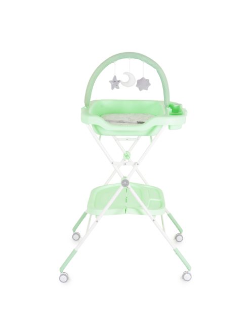 CROCO multifunkciós, összecsukható pelenkázó asztal MENTAZÖLD