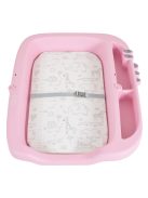 CROCO multifunkciós, összecsukható pelenkázó asztal RÓZSA