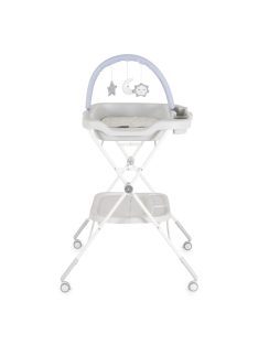   CROCO multifunkciós, összecsukható pelenkázó asztal SZÜRKE