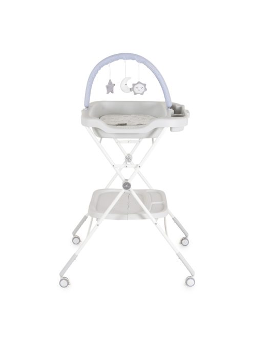 CROCO multifunkciós, összecsukható pelenkázó asztal SZÜRKE