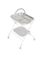 CROCO multifunkciós, összecsukható pelenkázó asztal SZÜRKE