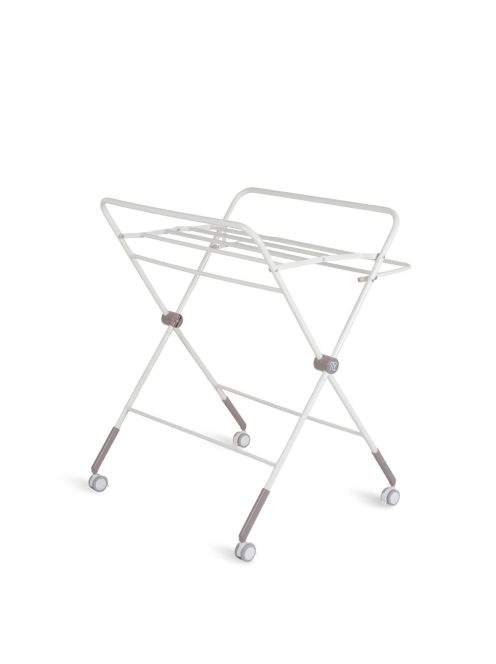 KASKADA multi pelenkázó asztal játékhíddal, tárolókkal SZÜRKE