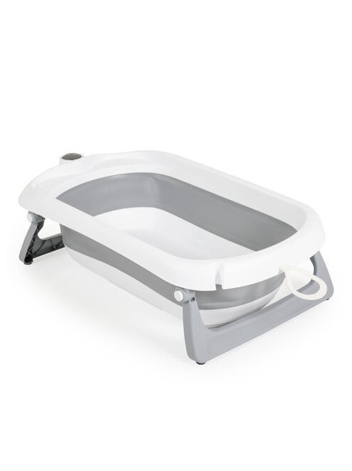 BALENA összecsukható kád vödrökkel, párnával kiegészítőkkel SZÜRKE