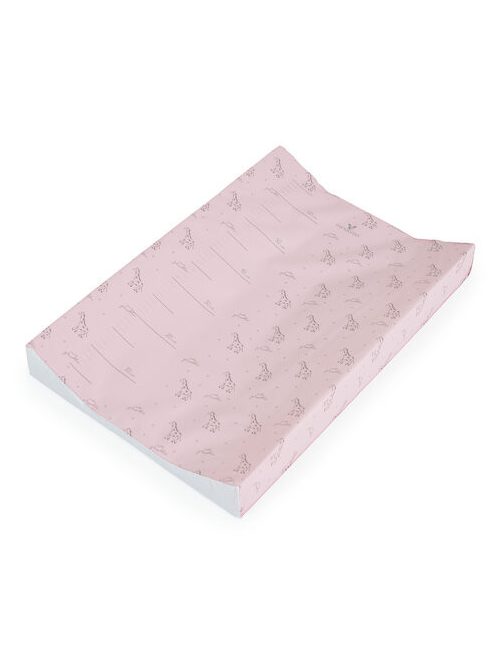 PELENKÁZÓLAP soft 44x67cm zsiráfos PINK