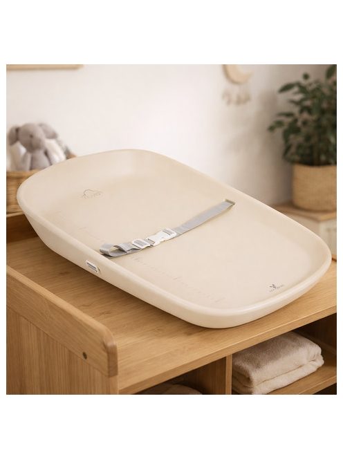 NUVIA pelenkázó alátét szilikon BÉZS