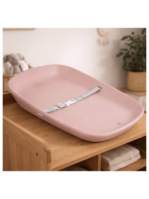 NUVIA pelenkázó alátét szilikon RÓZSASZÍN