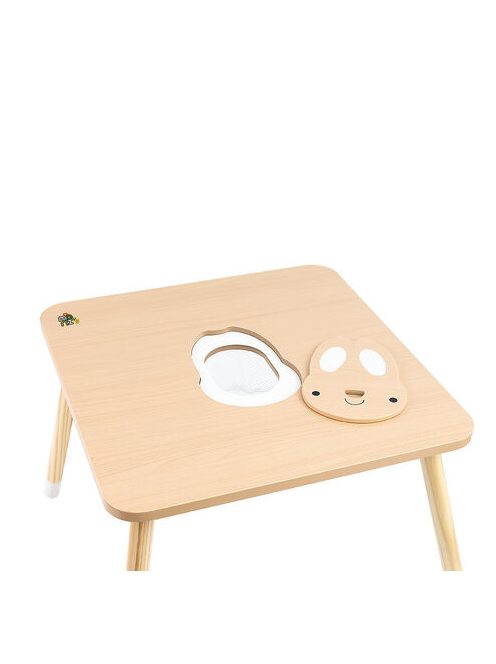 MONI fa asztalka 2 székkel NYUSZIS