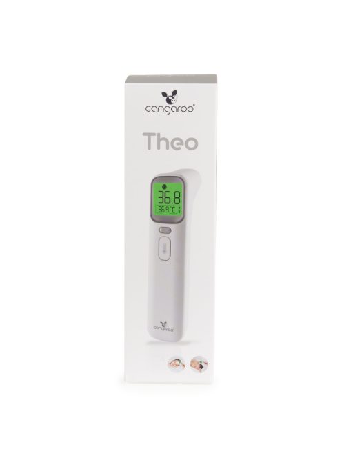 THEO infrás hőmérő érintésmentes LEDes, elemes