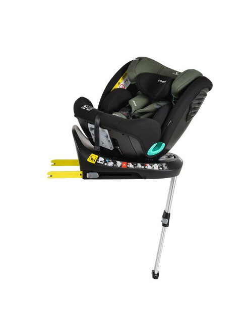 i-PROTECT autós ülés 40-150cm támasztólábbal 360 forgatható ZÖLD