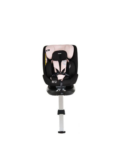 i-PROTECT autós ülés 40-150cm támasztólábbal 360 forgatható PINK